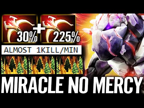 🔥 MIRACLE WTF Machine Gun Meta - Tiny MID Daedalus 30% Crit 225% Almost 1Kill/Min Dota 2 Pro Carry