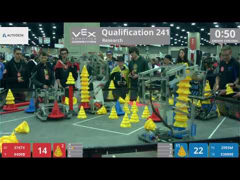 2018 VRC Res Q241 - 3767X 9409B vs 2993M 53999E - 71 to 69