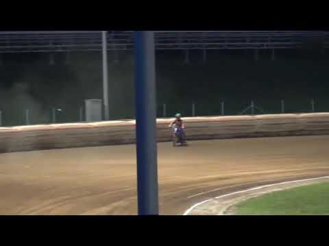 Celina Liebmann Pardubice VIZE LONGTRACK WORLD CHAMPION helmet color blue