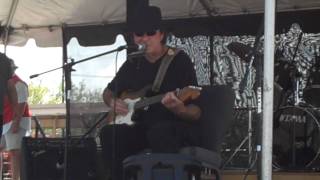 Tony Joe White, High Sheriff of Calhoun Parish, 2010 Delta Music Festival, Ferriday, LA