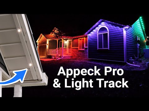 Easy Professional Track Lighting Kit, Appeck Permanent Outdoor Lights Pro