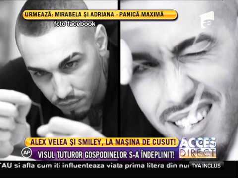 Smiley şi Alex Velea s-au apucat de cusut!