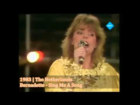 The Netherlands - Eurovision Song Contest 1980 - 1989