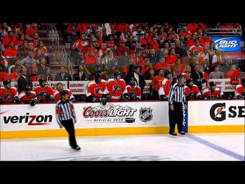 Danny Briere OT Winner! Game 1 Devils @ Flyers