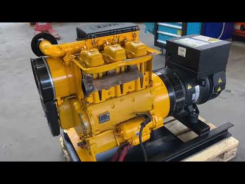 Hatz 3M41 Stamford 25 kVA generatorset stocknr 3879