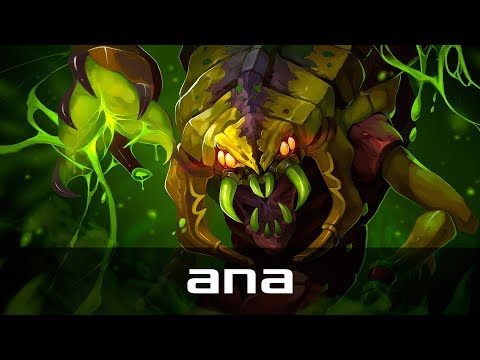 ana — Venomancer, Safe Lane (Aug 23, 2017) | Dota 2 patch 7.06 gameplay