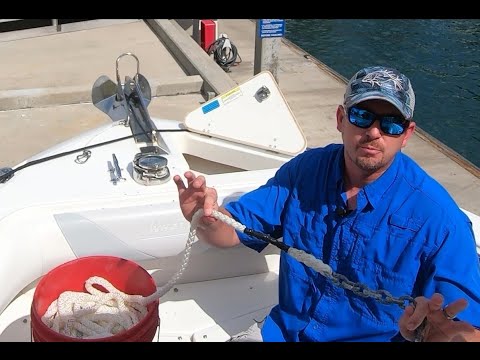 Boating Basics: Windlass anchor rode repair ( 3 Strand and 8 Plait) and a damaged gypsy.