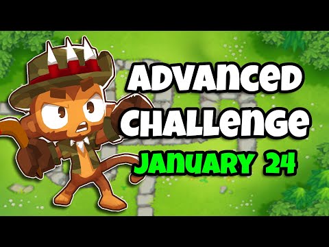 BTD6 Advanced Challenge | 5000 to pop a moab | 24.01.2023