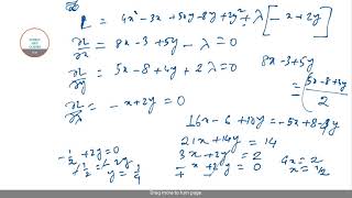 ECONOMICS HONOURS MATHEMATICAL ECONOMICS PAST YEAR SOLUTIONS TO BSC(I) 3