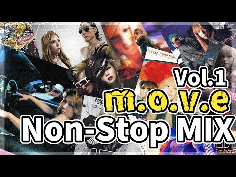 【VTuber DJ】m.o.v.e Non-stop MIX!! Vol.1 作業用にも！【ユーロビート・テクノ】