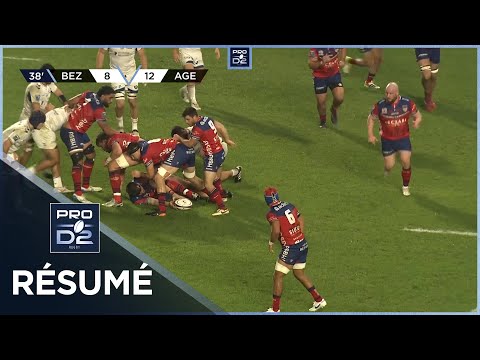 PRO D2 Saison 2024-2025 J12 - Résumé AS Béziers Hérault - SU Agen