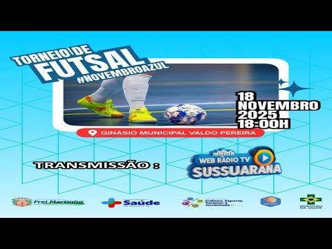 Torneio de Futsal Novembro Azul de Frei Martinho PB 2025