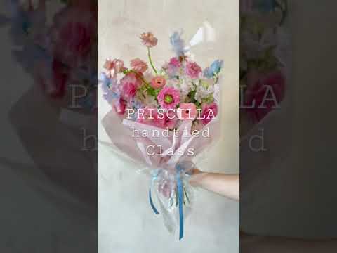 Priscilla flowerclass :) handtied bouqeut