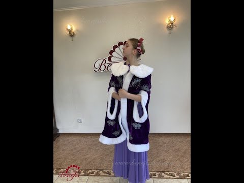 Cloak for ballet costume Children  at the Christmas tree The Nutcracker P 0255 - video 2