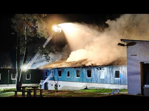 Brandstiftung in Asylheim in Gudow - Bewohner (32) festgenommen