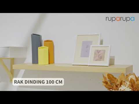 Gambar Informa Rak Dinding 100x23.5x3.8 Cm - Putih