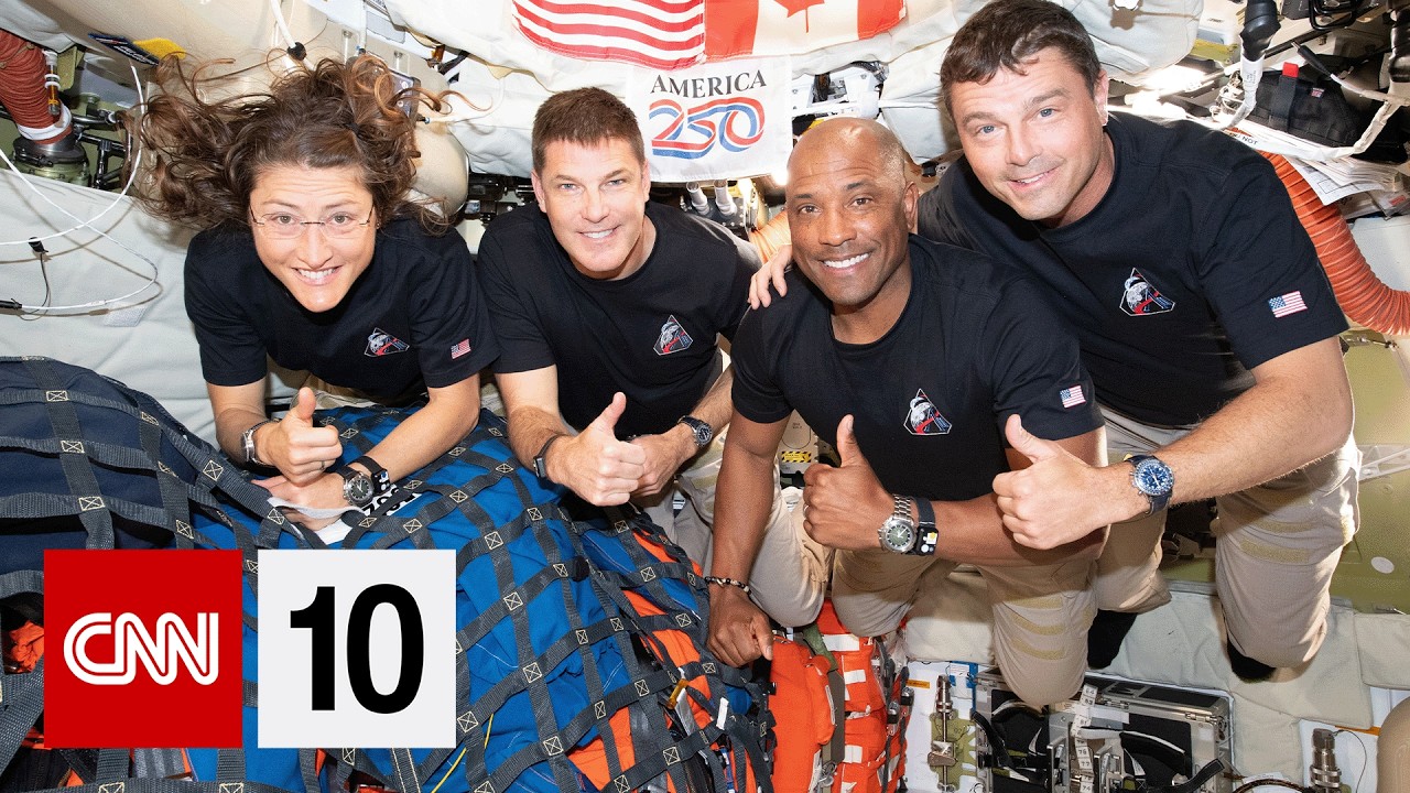 Artemis II astronauts deliver powerful words after splashdown | April 13, 2026
