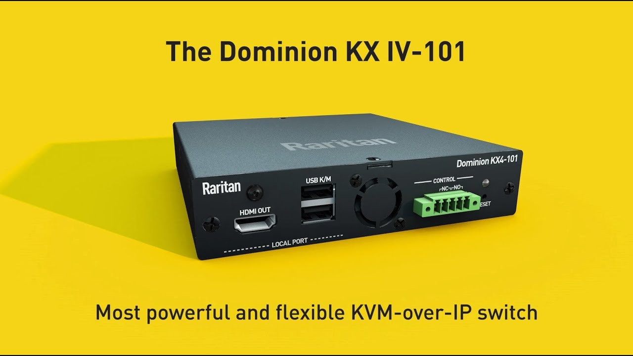Raritan Commutateur KVM Dominion DKX4-101