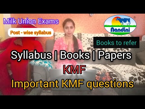 “KMF Exam Complete Guide” #exam #kmf “Notification + Syllabus Focus”Milk Unions Highlights #kannada