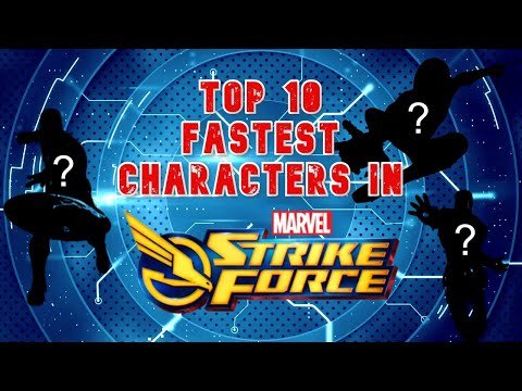 Marvel Strike Force: Top 10 Fastest Characters in Marvel Strike Force