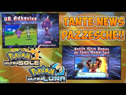 Ultrapattuglia E Nuova Uc Viscosus In Pokemon Ultrasole E Ultraluna!
