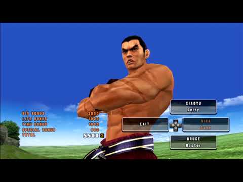 Tekken 5 Dark Resurrection PS3 Kazuya Ghost Battle part27