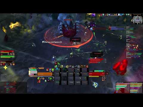 FatSharkYes vs G'huun - Uldir Mythic - Resto Druid Pov