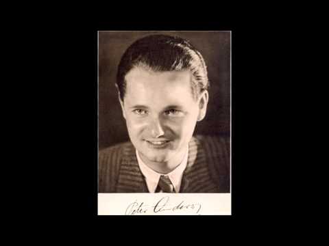 Peter Anders singt "Aus der Jugendzeit" von Radecke