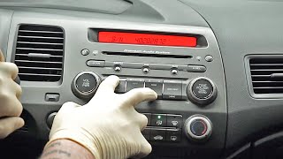 How to Find and Enter Honda Radio Codes