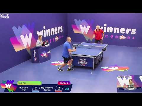 WINners CUP table 2  24.11 Rudenko Ivan - Zaporozhets Roman 12:30