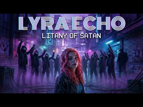 Lyra Echo | Litany of Satan [Dark Synthwave / Cyberpunk /AI]