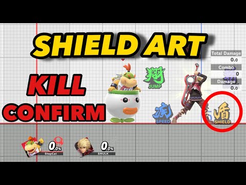 Exploiting Shield Art as Bowser Jr - Anti-Shulk Combo Guide