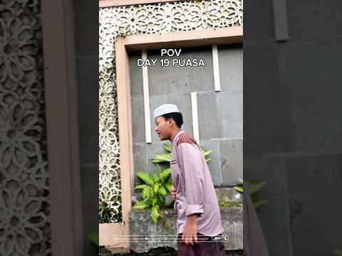 Day 19 Ramadhan, Lapar itu sementara,pahala puasa insyaAllah selamanya.Jadi… jangan mokel ya.