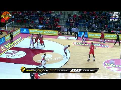 (Deaquan Cook 19/20 highlights- Ironi Ness Ziona (israel winner league