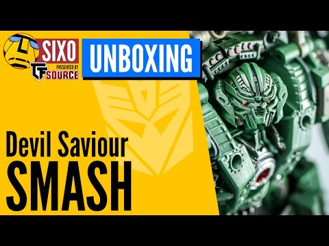 UNBOXING: Transformers Devil Saviour DS-04 Smash