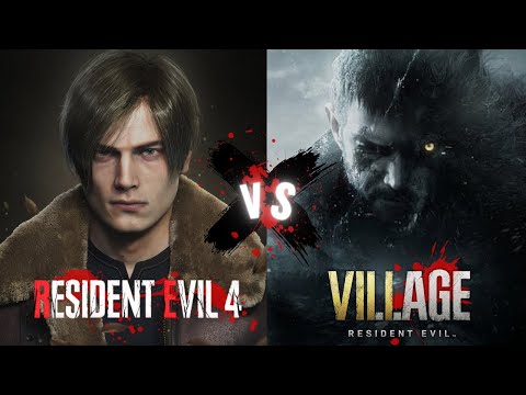Resident Evil 4 Remake vs. Resident Evil 8 Village - A Detailed Comparison  #games4us