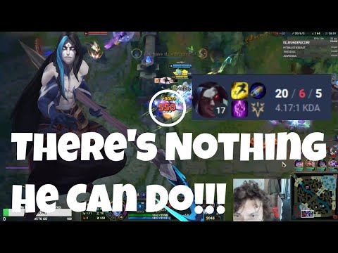 Full Lethality Blue Kayn vs Corki Top S13 | Punishing Ranged Top Laners