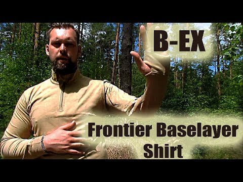 Review B-EX FronTier One Baselayer Shirt Bambus
