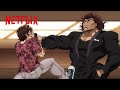 Yujiro Disciplines Baki Baki Hanma Season 2 The Father VS Son Saga Clip Netflix Anime