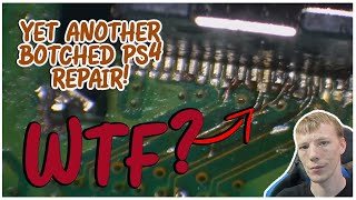 This PS4 HDMI Repair Was Botched By Yet Another Inexperienced Technician! Can I Fix Their Mess?