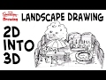 How To Draw Great 3d Landscapes From 2d Plans