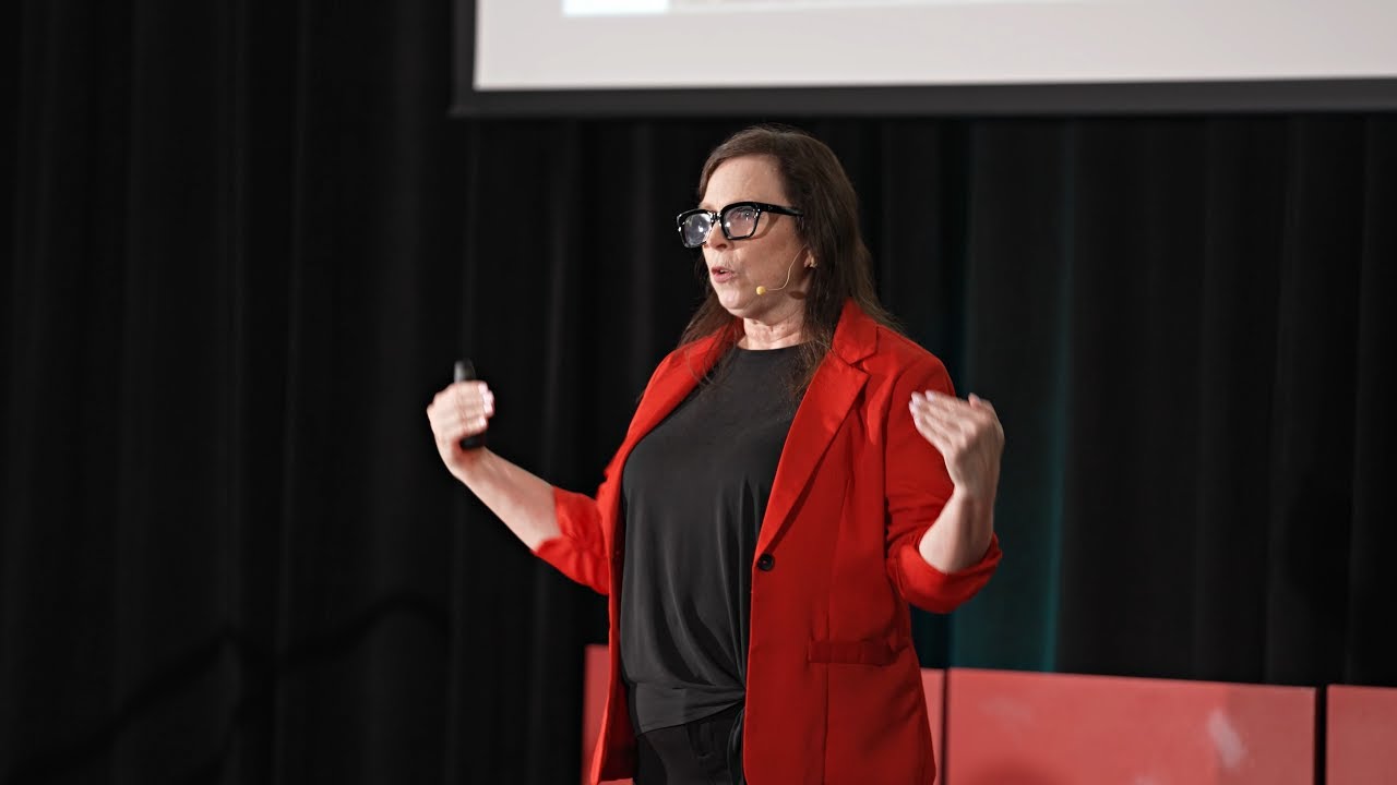 Angela Sturgeon on stage