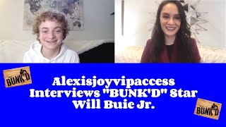 Will Buie Jr Talks BUNK'D Season 5, Working With Peyton List & Trevor Tordjman Joins Cast- Interview video