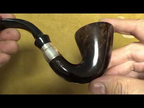 Pipa Brebbia First Calabash Noce - filtro 9mm