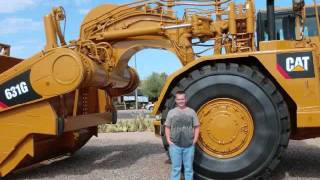 NEW CAT 631G Scraper