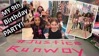9 year old Birthday Party at Justice