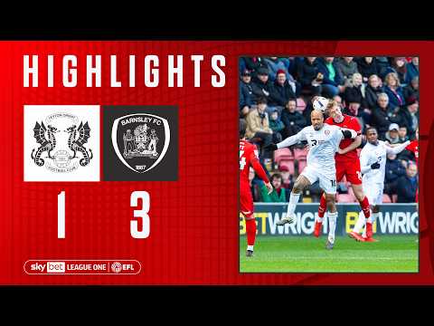 Highlights: Leyton Orient 1-3 Barnsley