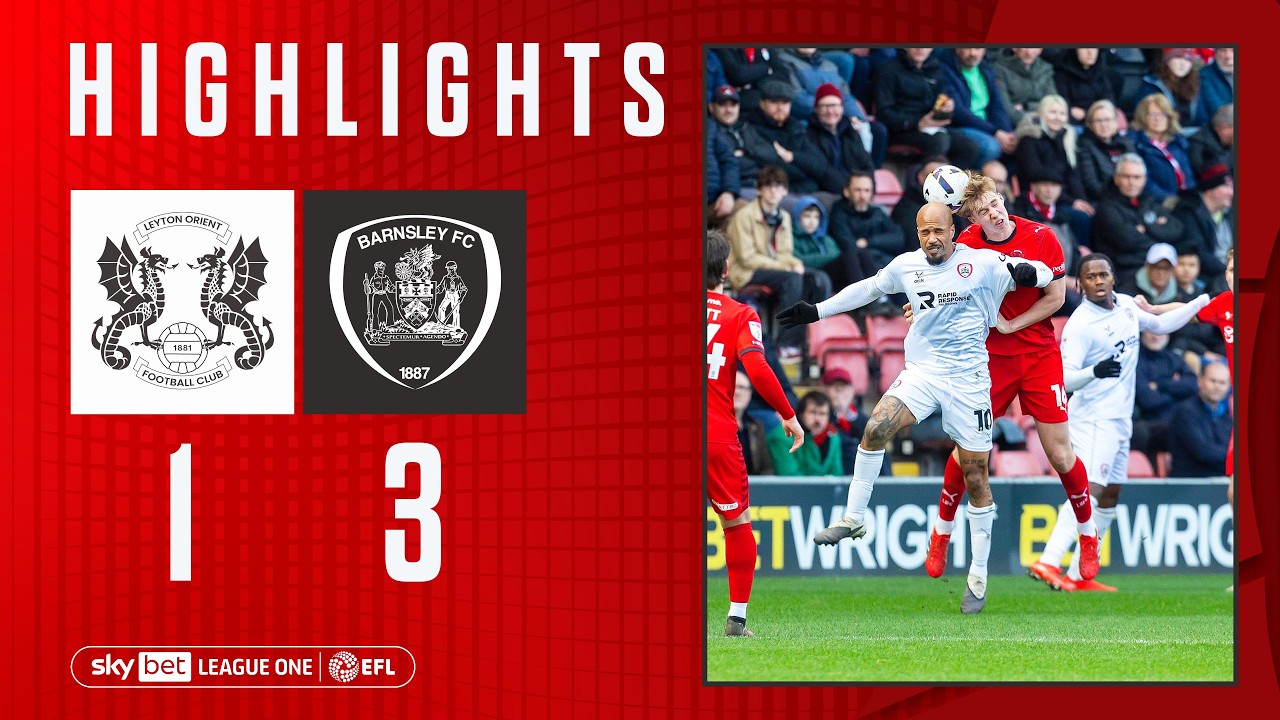 Leyton Orient vs Barnsley Highlights