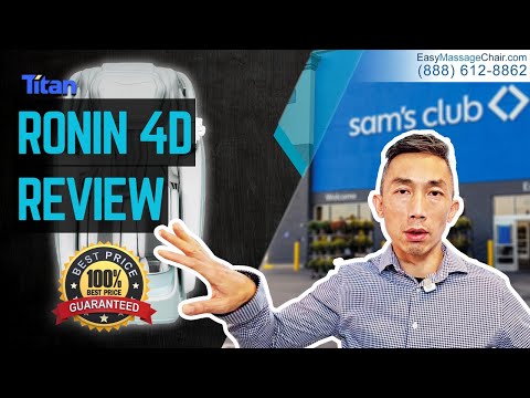 Sam's Club Massage Chair Review - Titan TP-Ronin Zero-Gravity Heating Massage Chair