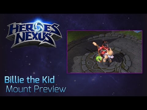 Billie the Kid Mount Preview - Heroes of the Storm